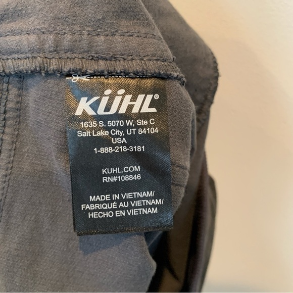 Kuhl Dark Gray Corduroy Skirt Size 8 - Picture 9 of 10